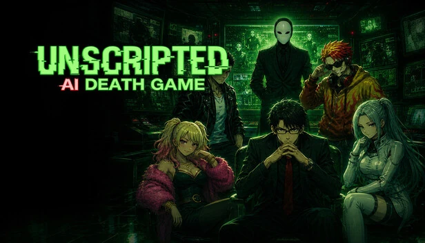 AIデスゲームのキービジュアル